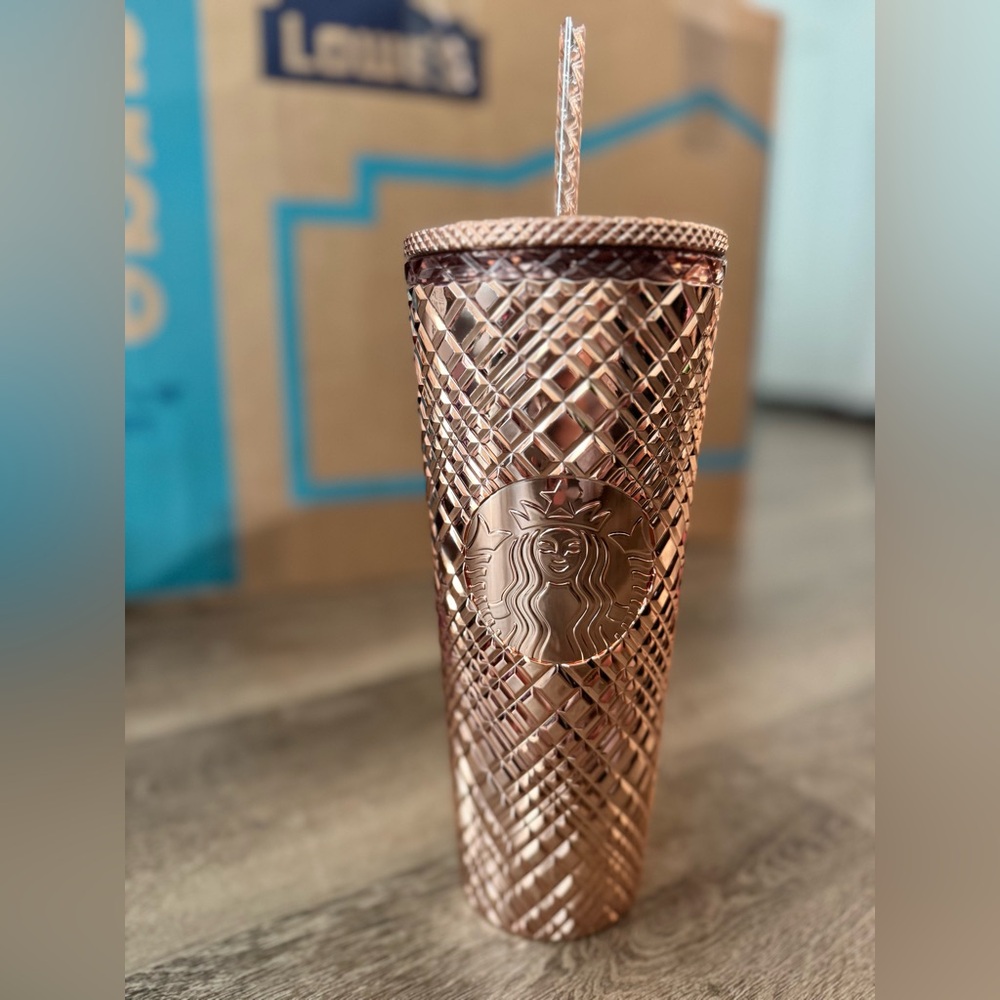 Starbucks winter 2023 metallic tumbler
